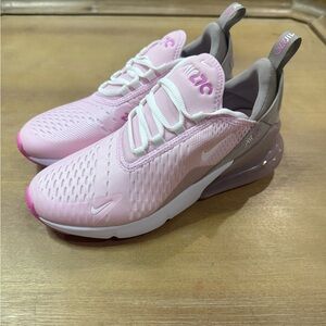 Nike Air Max 270 Pink and Gray Sneakers